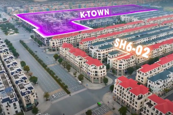 LIỀN KỀ GÓC | SAN HÔ 6-02 KẾ CẬN TRỤC ĐƯỜNG ĐẠI LỘ SAN HÔ 51m, BIỂN HỒ TẠO SÓNG